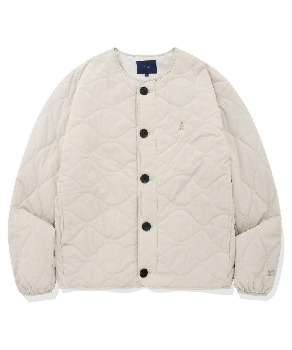 WARM+ UP QUILTING JACKET IVORY