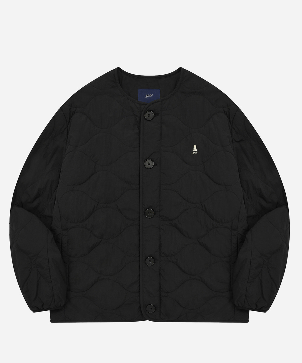 (24SS) WARM+ UP QUILTING JACKET BLACK