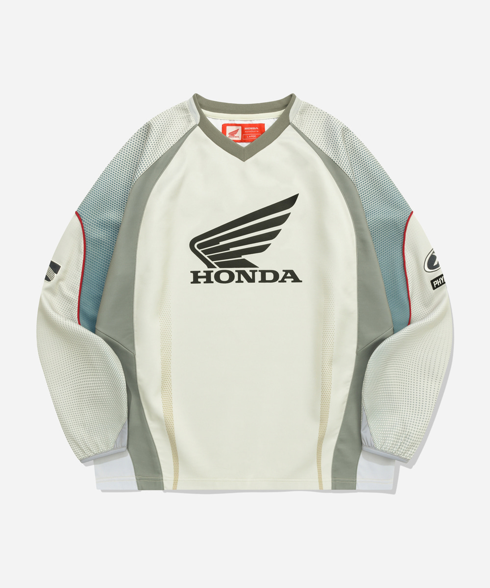 Honda Motorcycle Jersey Beige