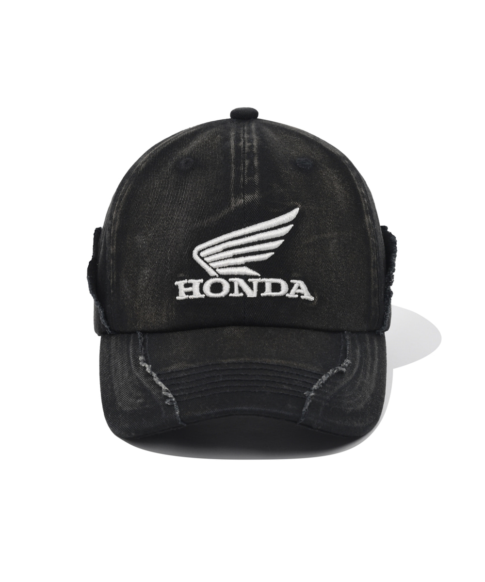 Honda Vintage Cutoff Cap Black