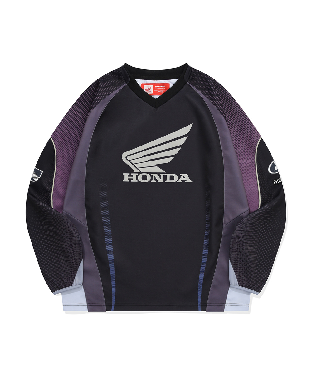Honda Motorcycle Jersey Purple