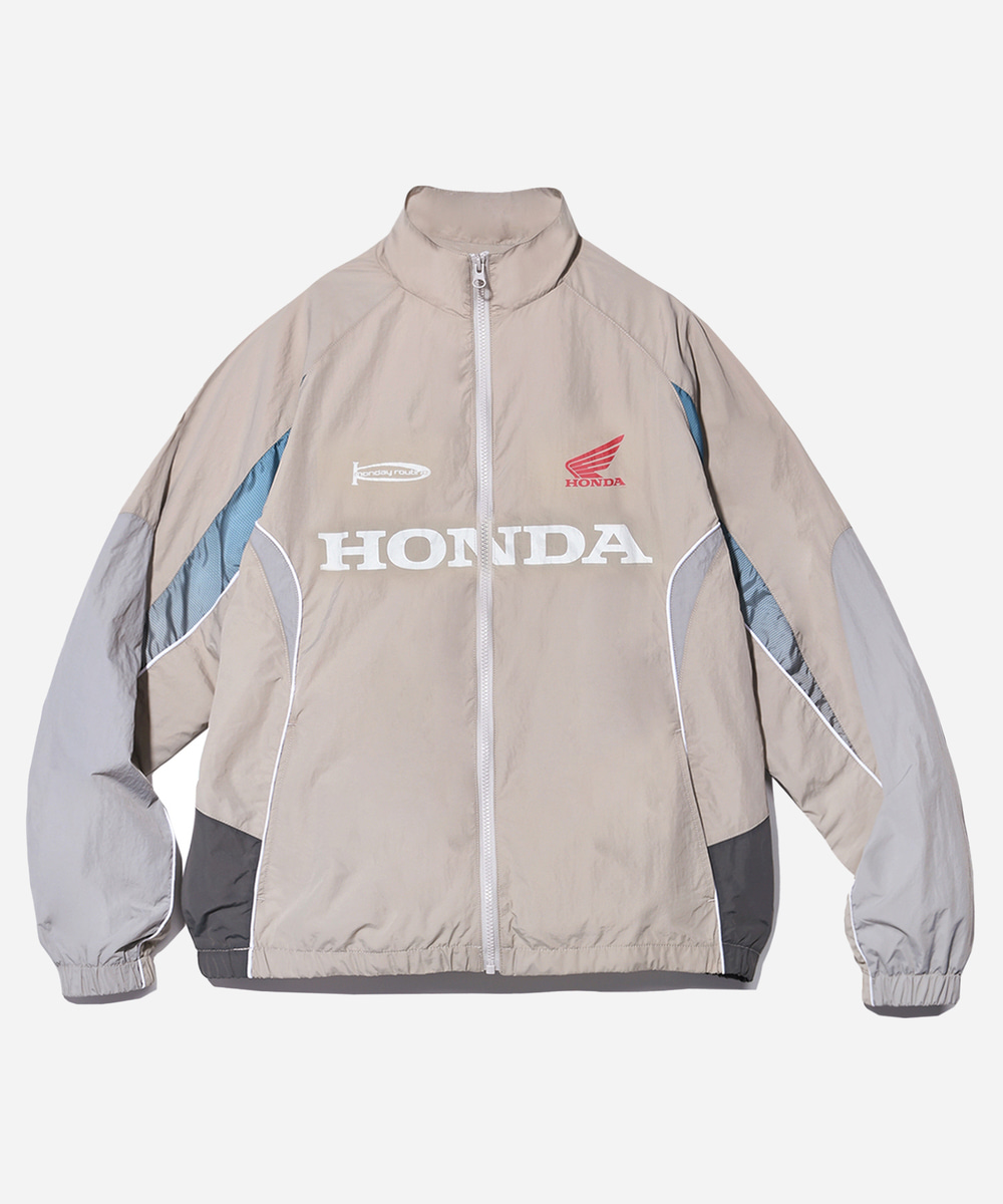 [4/16 예약발송] Honda Track Zip up Jacket Beige