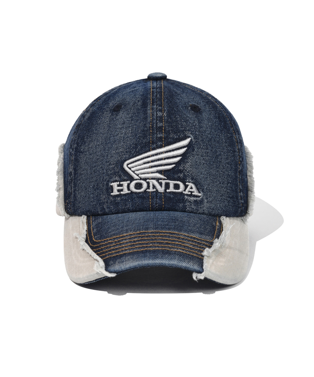 Honda Vintage Cutoff Cap Dark Navy
