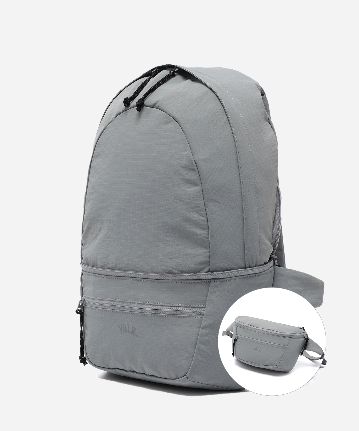 [ONEMILE WEAR] 2-WAY TRANSFORM PACK GRAY