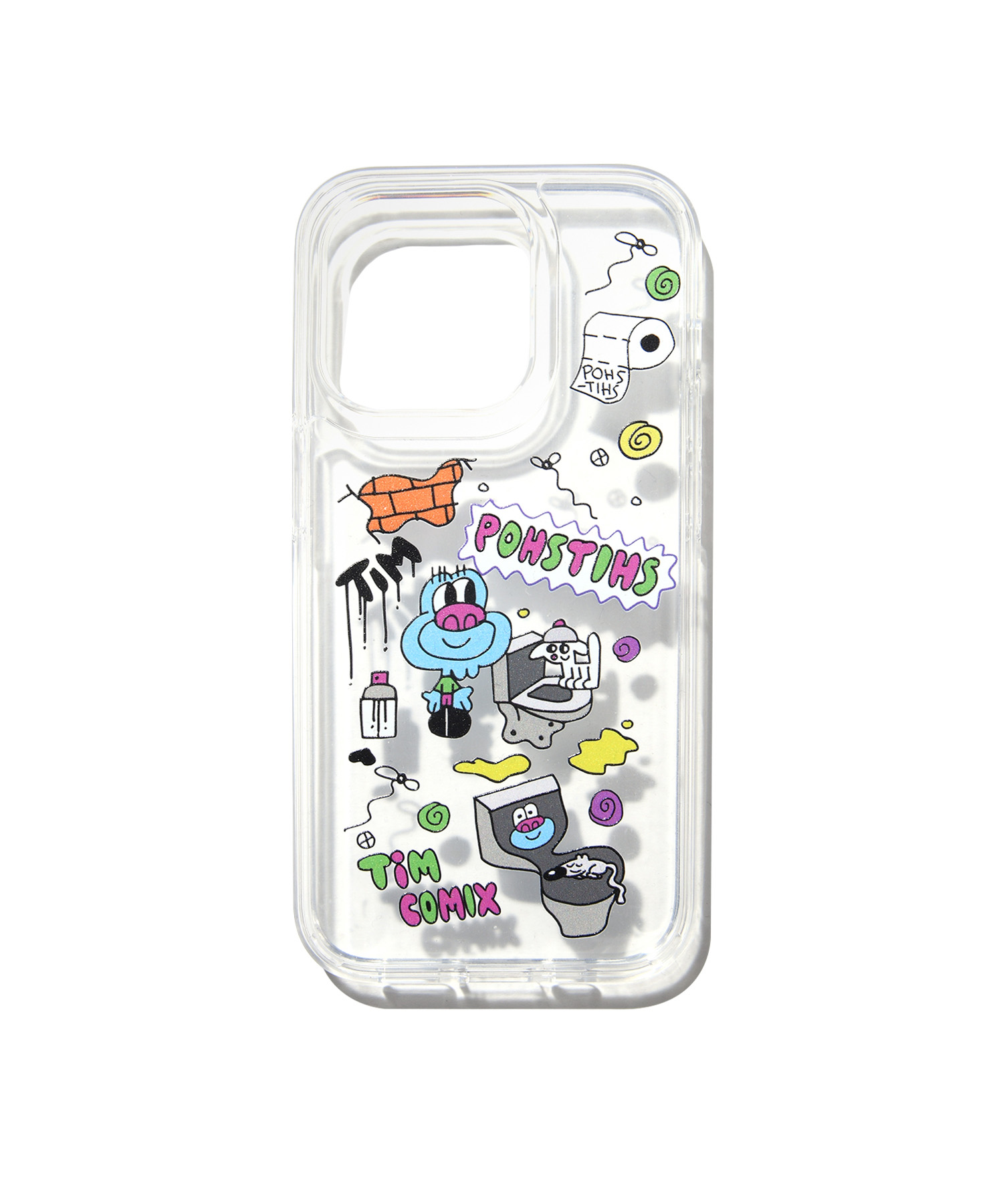 [TIMCOMIX x POHS-TIHS] COMIX CASE WHITE (IPHONE 14 PRO)
