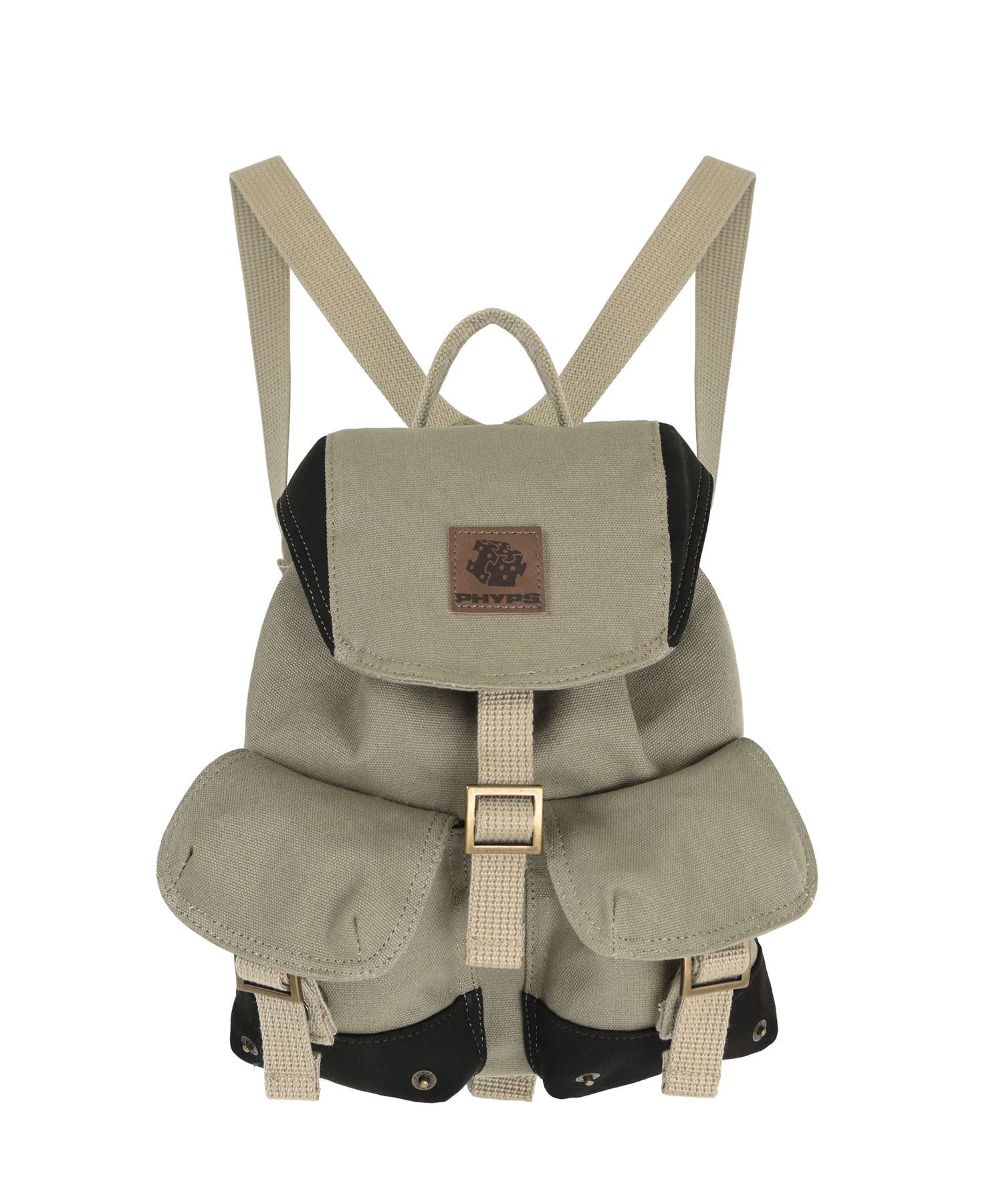 PHYPS® SMALL BUCKLE BACKPACK CANVAS