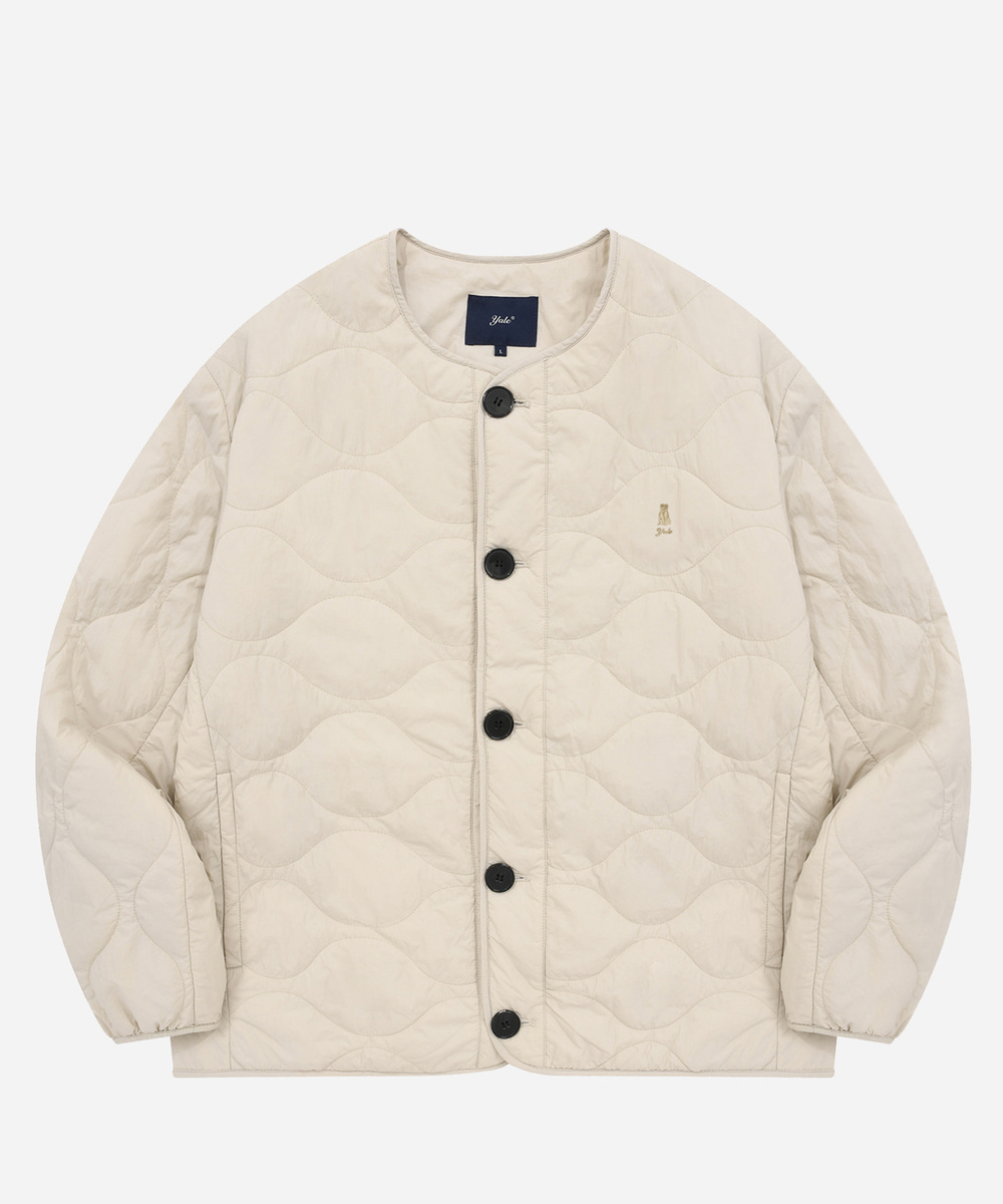 (24SS) WARM+ UP QUILTING JACKET IVORY
