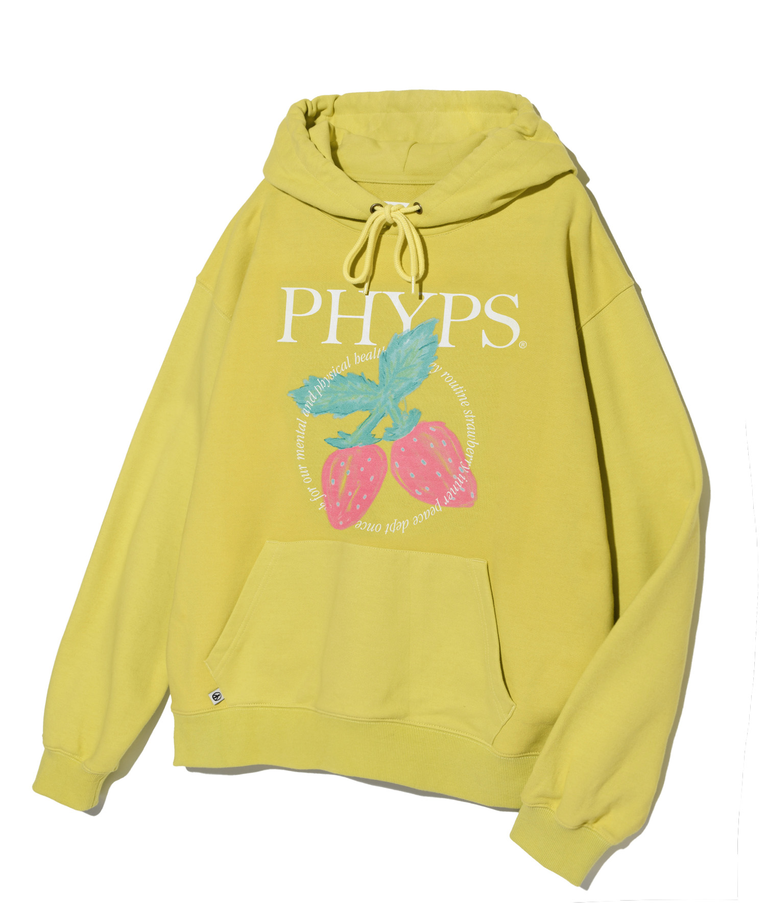 PHYPS® STRAWBERRY HOODIE LIME