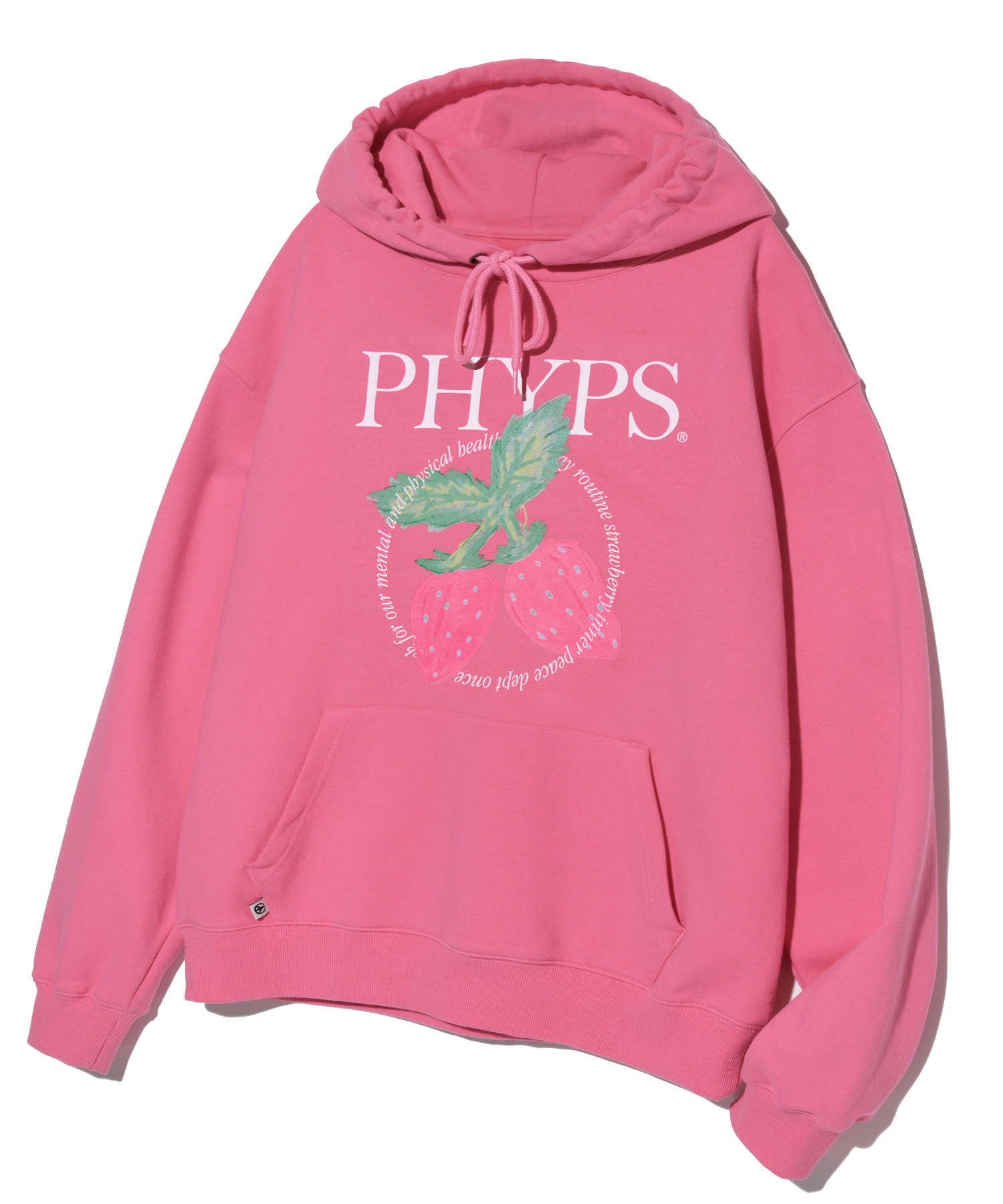 PHYPS® STRAWBERRY HOODIE PINK